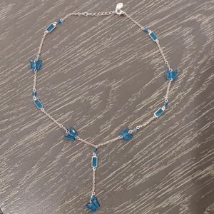 Butterfly Gem Necklace